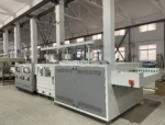 Stainless steel brushing machine