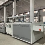 Stainless steel brushing machine