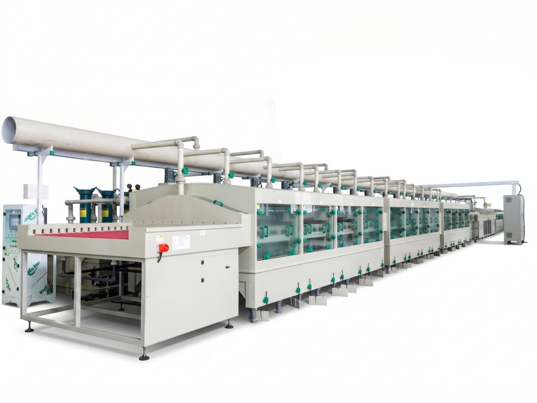 Metal etching machine